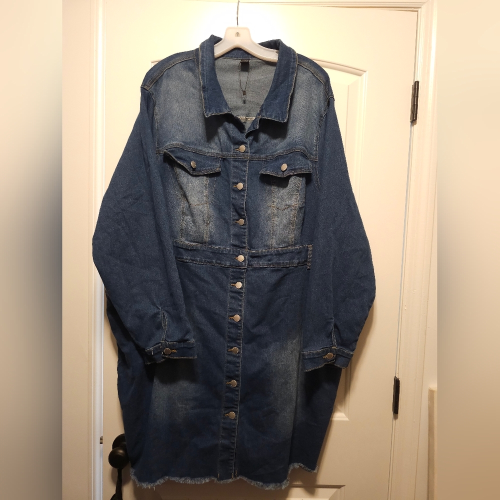 Shein Plus size jean dress size 28